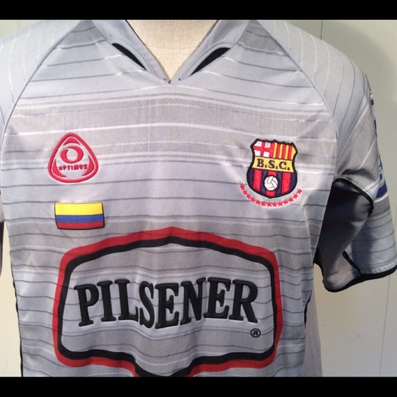 Barcelona BSC Soccer jersey by Optimus size large - Picture 2 of 9